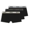 Three-pack of logo-waistband trunks in stretch cotton