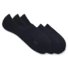Three-pack of no-show socks in a cotton blend