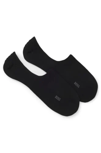 Three-pack of no-show socks in a cotton blend