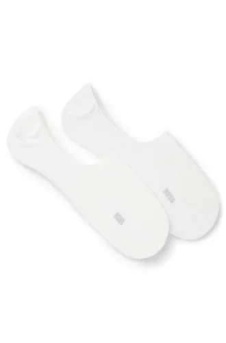 Three-pack of no-show socks in a cotton blend