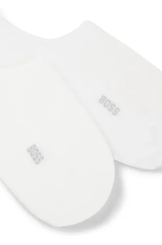 Three-pack of no-show socks in a cotton blend