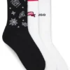 Three-pack of short-length socks Three-pack of short-length socks