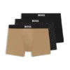 Three-pack of stretch-cotton boxer briefs