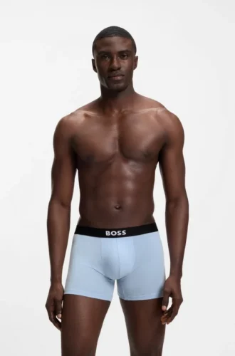 Three-pack of stretch-cotton boxer briefs