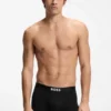 Three-pack of stretch-cotton boxer briefs