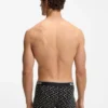 Three-pack of stretch-cotton boxer briefs with logo waistband