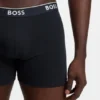 Three-pack of stretch-cotton boxer briefs with logo waistband