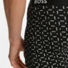 Three-pack of stretch-cotton boxer briefs with logo waistband