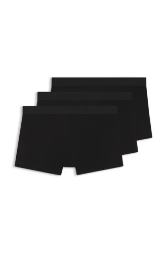 Three-pack of stretch-cotton trunks