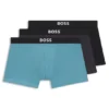 Three-pack of stretch-cotton trunks