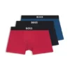 Three-pack of stretch-cotton trunks