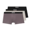 Three-pack of stretch-cotton trunks