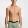 Three-pack of stretch-cotton trunks