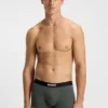 Three-pack of stretch-cotton trunks