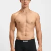 Three-pack of stretch-cotton trunks