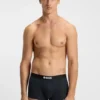 Three-pack of stretch-cotton trunks