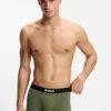 Three-pack of stretch-cotton trunks