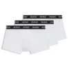 Three-pack of stretch-cotton trunks with logo waistbands