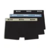 Three-pack of stretch-cotton trunks with logo waistbands