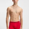 Three-pack of stretch-cotton trunks with logo waistbands
