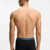 Three-pack of stretch-cotton trunks with logo waistbands