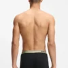 Three-pack of stretch-cotton trunks with logo waistbands