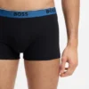 Three-pack of stretch-cotton trunks with logo waistbands