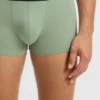 Three-pack of stretch-cotton trunks with logo waistbands