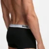 Three-pack of stretch-cotton trunks with logo waistbands