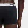 Three-pack of stretch-cotton trunks with logo waistbands