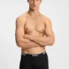 Three-pack of stretch-cotton trunks with logo waistbands