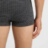 Three-pack of stretch-cotton trunks with logos