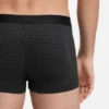 Three-pack of stretch-cotton trunks with logos