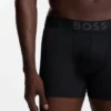 Three-pack of stretch-microfibre boxer briefs