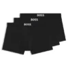 Three-pack of stretch-microfibre trunks