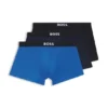 Three-pack of stretch-microfibre trunks