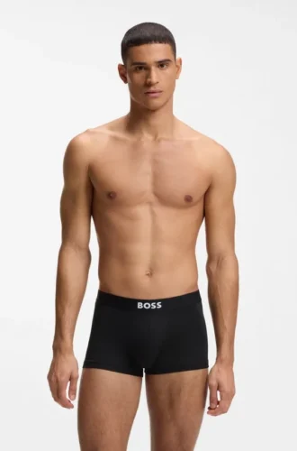 Three-pack of stretch-microfibre trunks