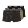 Three-pack of trunks with logo waistbands
