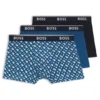 Three-pack of trunks with logo waistbands