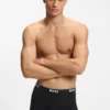 Three-pack of trunks with logo waistbands