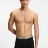Three-pack of trunks with logo waistbands