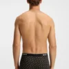 Three-pack of trunks with logo waistbands