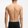 Three-pack of trunks with logo waistbands