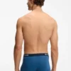 Three-pack of trunks with logo waistbands