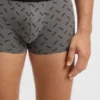 Three-pack of trunks with logo waistbands