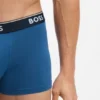 Three-pack of trunks with logo waistbands