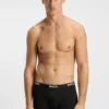 Three-pack of trunks with logo waistbands