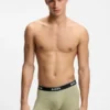 Three-pack of trunks with logo waistbands