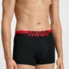 Three-pack of trunks with split-logo waistband