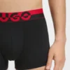 Three-pack of trunks with split-logo waistband